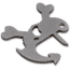 Boker USA Plus Scurvy Dog Knife, Grey, Small, 09BO911
