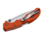 Plus USA 3.375in Blade Folding Knife, Orange