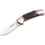 Boker USA Stag Lock Blade W/Sheath Knife, Brown, Small, 114000