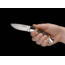 Boker USA Stag Lock Blade W/Sheath Knife, Brown, Small, 114000