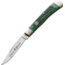 Boker USA Traditional Blade Trapper, Green Handle, 4 1/8 in. Closed, 3.25 in. Blade BO02444