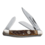 Boker USA Traditional Series Stockman Folding Knife,Carbon Steel Blade,4in Closed,Jigged Brown Bone Handle,Clam Pack 110726C