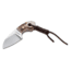 Boker USA Plus Vox Gnome Stag Small Fixed Blade Knife w/ Leather Sheath and Lanyard 02BO268