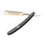 Waldorf Straight Razor Folding Knife, 24 Karat Gold