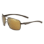 Bolle Brisbane Sunglasses, Matte Brown Frame, AG-14 Oleo AF Lens, Polarized, 11802
