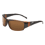 Bolle Keelback Sunglasses,Matte Brushed Brown Frame,AG-14 Oleo AF Lens,Polarized,11905