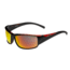 Bolle Keelback Sunglasses, Shiny Black/Red Translucent Frame, TNS Fire Lens, 11906