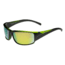 Bolle Keelback Sunglasses, Shiny Black/Green Translucent Frame, Brown Emerald Oleo AF Lens, Polarized, 11904