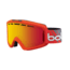 Bolle Nova II Goggles, Matte Red Gradient Frame, Fire Orange Lens, 21469