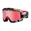 Bolle Nova II Ski/Snowboard Goggles,Matte Black and Red Frame,Polarized Vermillon Lens 21386