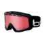 Bolle Nova II Ski/Snowboard Goggles,Shiny Black Frame,Polarized Vermillon Lens 21333