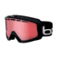 Bolle Nova II Ski/Snowboard Goggles,Shiny Black Frame,Vermillon Gun Lens 21083