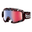 Bolle Nova II Ski/Snowboard Goggles,Shiny Black and Red Frame,Photochromic Modulator Vermillon Blue Lens 21245