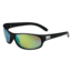 Bolle Snakes Recoil Sunglasses, Polarized Brown Emerald Oleo AF, Matte Black, 11809