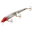 Bomber Jointed Long 15A Slender Minnow Lure, 4 1/2in, 5/8oz, Silver Flash/Red Head, B15JXSI04