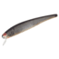 Bomber Long 15A Slender Minnow Jerkbait, 4-1/2in, 1/2oz, Silver Flash/Black Back/Orange, B15AXSIO