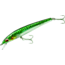 Bomber Long Shot Slender Minnow, 5in, Floating, 3/4oz, Green Mackerel, BSWLS5444
