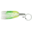 Boone Bait Turbo Hammer Rigged Trolling Lure, 5 1/2in 6/0 Hook, 3/4oz, Pearl/Chartreuse, 18905
