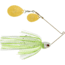 Booyah J.C. Covert Spinnerbait, 1/2oz, G/N Col Wt Cht Slvsc/PrCht, BYCVS12GGC729