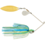Booyah J.C. Covert Spinnerbait, 3/8oz, N/G Tand Wt/Chart/Blue, BYCVS38NGT730