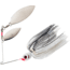 Booyah Double Willow Spinnerbait, 1/2oz, Silver Shad, BYBW12635