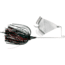 Booyah Squelcher Spinnerbait, 5.6 in, 1/2oz, Black, BYSQ12608