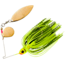 Booyah Tandem Blade Spinnerbait, 1/4oz, Chartreuse Shad, BYBT14647