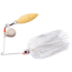 Booyah Tandem Blade Spinnerbait, 3/16oz, Snow White, BYBT36615
