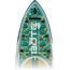 Bote HD 12 ft Cypress Paddle Board, Native Bombardier, 120HD23NA-GS