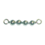 Brad's Bead Chain Swivel 1/8in 4Bead, 5/Pack, BCS-405