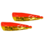 Brads Kokanee Cut Plug Unrigged, Fireball, Two Pack, TPKCP-115