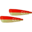 Brads Kokanee Cut Plug Unrigged, Red Glow, 2 Pack, TPKCP-97