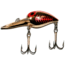 Brads LIl Wiggler Crankbait, Floating/Sinking, Copper with Fluorescent Orange Back/Herringbone, 2in, 1/5oz, BLW-20