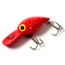 Brads Magnum Wiggler Crankbait, Floating/Sinking, Fluorescent Red with Silver Flakes, 3 3/4in, 3/4oz, WMW-009