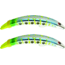 Brads Super Bait Casting/Trolling Lure, Rolling Swivel And Scent Pad, Seahawk, 4in, #2 Treble, 2/Pack, TPSB-16