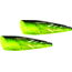 Brads Super Bait Cut Plug, Rolling Swivel Scent Pad, Chartreuse Jack, 4in, #2 Treble, 2/Pack, TPSCP-44