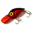 Brads Wee Wiggler Crankbait, Floating/Sinking, Fluorescent Red with Black Herringbone, 2 1/4in, 1/3oz, BWW-17