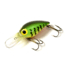 Brads Wee Wiggler Crankbait, Floating/Sinking, Green Firetiger, 2 1/4in, 1/3oz, BWW-74