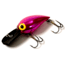 Brads Wee Wiggler Crankbait, Floating/Sinking, Metallic Pink with Black Bill, 2 1/4in, 1/3oz, BWW-16