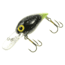 Brads Wiggler Crankbait, Floating/Sinking, Black/Silver Flakes with Chartreuse Tail, 3in, 3/8oz, BW-72