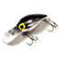 Brads Wiggler Crankbait, Floating/Sinking, Metallic Silver/Black with a Red Belly, 3in, 3/8oz, BW-03
