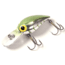 Brads Wiggler Crankbait, Floating/Sinking, Metallic Silver/Green Herringbone, 3in, 3/8oz, BW-01