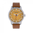 Breed Renegade Leather Band Watches - Mens, Orange/Brown, One Size, BRD7706