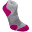 CoolFusion Multisport Light 3/4 Crew Sock - Womens-Grey/Rasberry-Medium