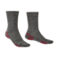 Bridgedale Hike Lightweight Merino Endurance Boot Socks - Mens, Grey Heather, Medium/Extra Large, 710152-124-MLXL