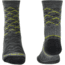Bridgedale Hike Lightweight Merino Endurance Socks - Mens, Grey/Lime, Extra Large, 710096-118-XL