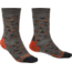 Bridgedale Hike Midweight Merino Endurance Boot Pattern Socks - Mens, Brown/Orange, Medium, 710092-117-M