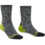 Bridgedale Hike Midweight Merino Endurance Boot Pattern Socks - Mens, Grey/Lime, Extra Large, 710092-118-XL