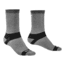 Bridgedale Liner Base Layer COOLMAX Liner Boot, 2-Pack Socks - Mens, Grey, Large, 710539-806-L