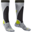 Bridgedale Ski Midweight Socks - Mens, Light Grey/Graphite, Medium, 710556-133-M